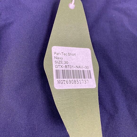 Walker Golf Things Shorts Mens 30 Navy Blue Par-Tec Short Lightweight - Picture 7 of 9